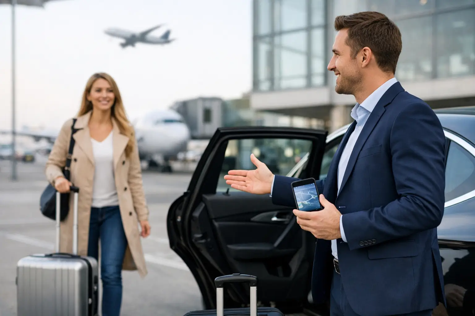 Flight Tracking Airport Pickup Done Right