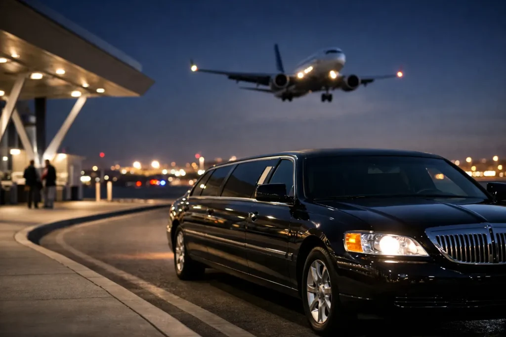 Airport Limo for Late Flights That Shows Up