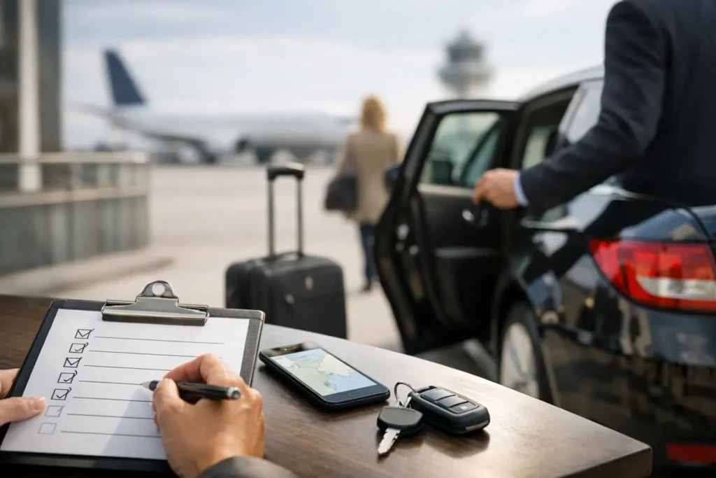 Airport Transfer Booking Checklist