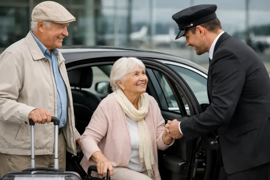How to Book Airport Car for Seniors