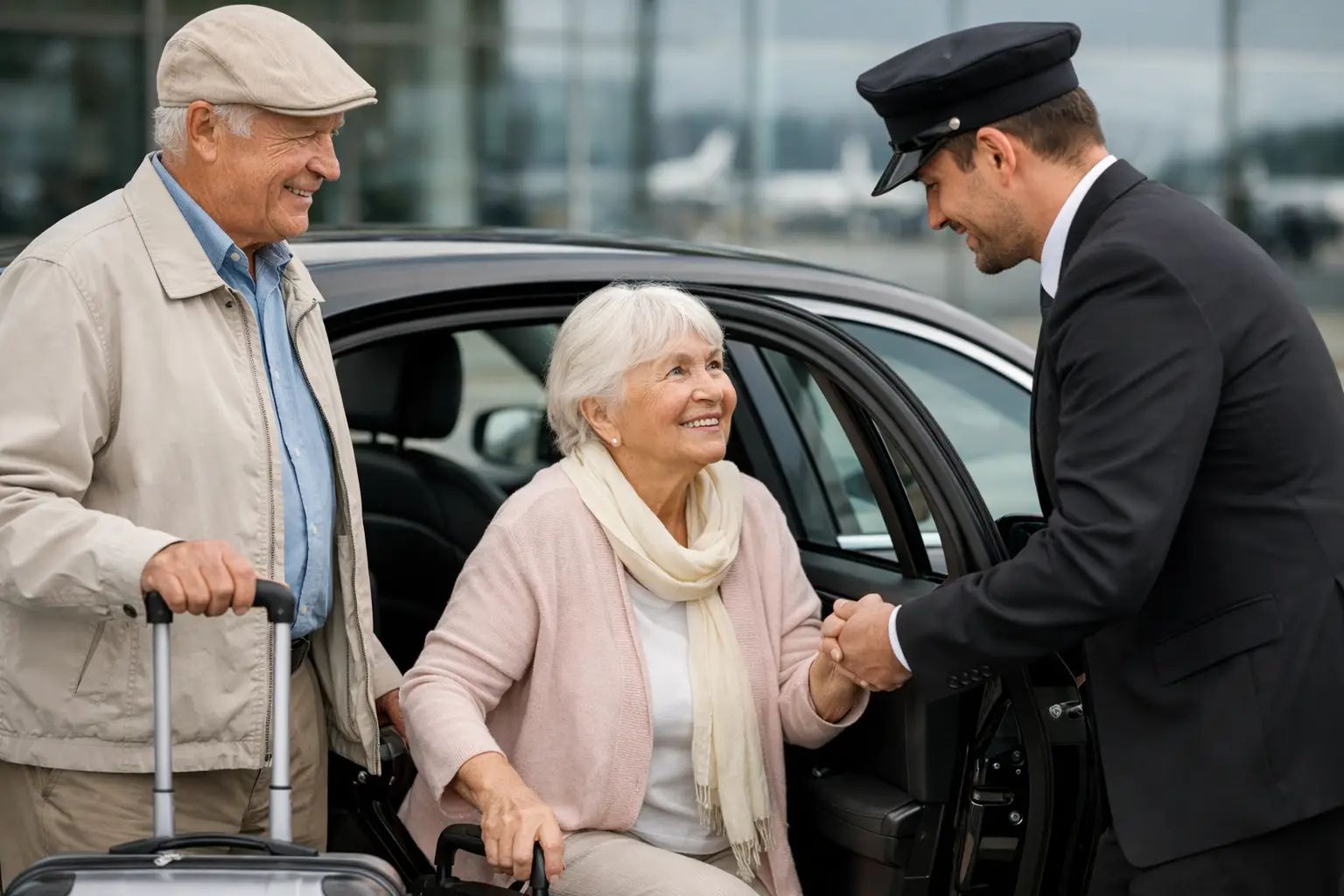 How to Book Airport Car for Seniors