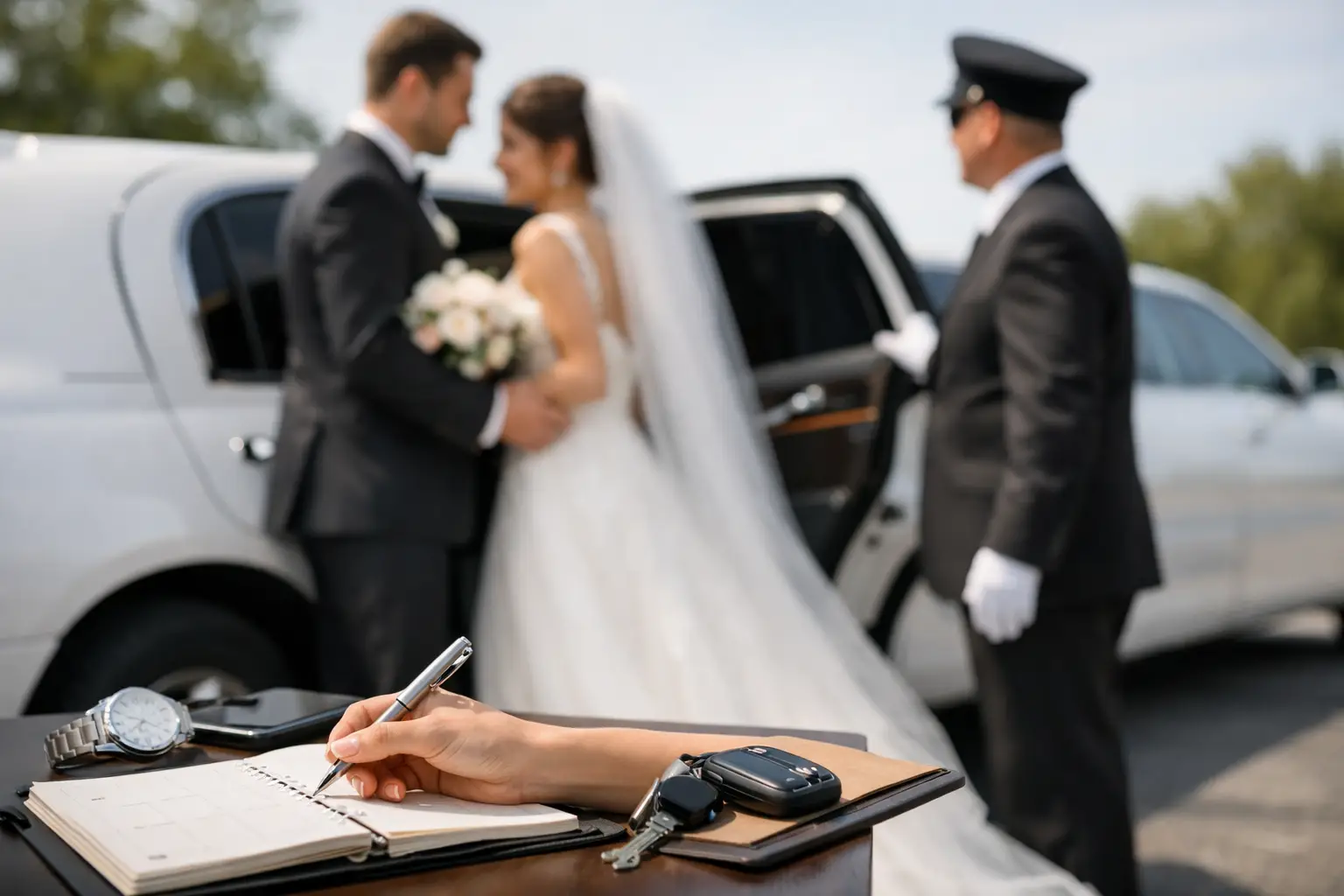 Arrange Wedding Limo Timeline Without Delays