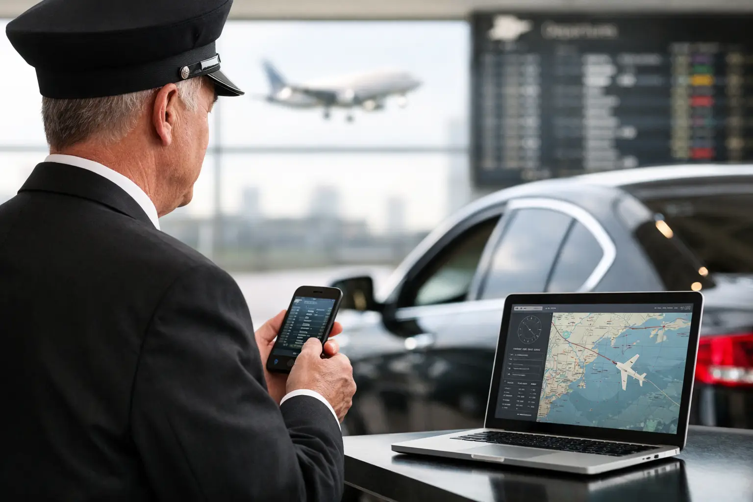 Do Chauffeurs Monitor Flights? What to Expect