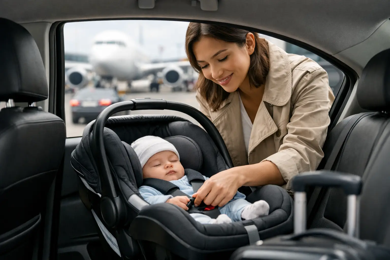 Cab With Infant Car Seat: What to Book Before Airport Travel