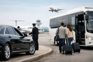 Limo Service vs Shuttle for Airport Travel